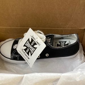 West coast choppers Jessie James shoes chuck taylor looks
